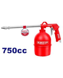 Pistolet Mazoutage Pneumatique EMTOP EASGW10011 0,75L