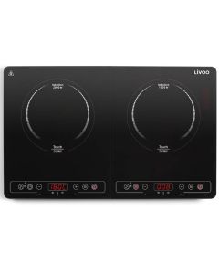 Plaque à Induction Double LIVOO 3500Watts - Noir(DOC236)
