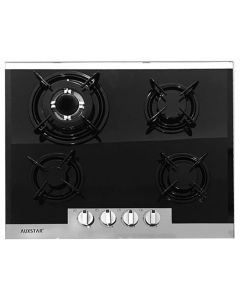 Plaque De Cuisson Encastrable AUXSTAR AUX-400V 4 Feux - Noir