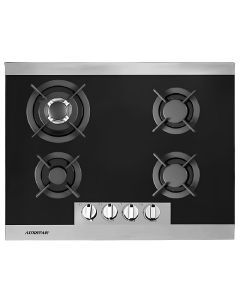 Plaque De Cuisson Encastrable AUXSTAR AUX-400V-F 4 Feux - Noir