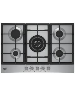 Plaque de Cuisson Encastrable BEKO HIAW75225SL 5 Feux 75 cm - Inox
