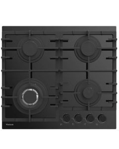 Plaque de Cuisson Encastrable FOCUS F8005BS 4Feux 60cm - Noir