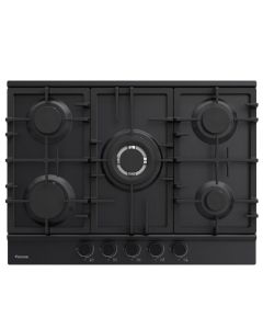 Plaque de Cuisson Encastrable FOCUS F8011BS 5Feux 70 cm - Noir
