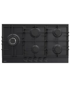 Plaque De Cuisson Encastrable FOCUS F8017BS 5Feux 90 cm - Noir