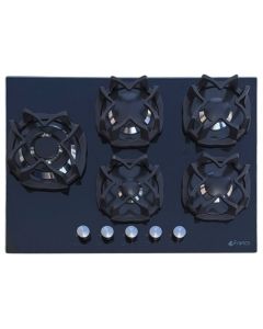 Table De Cuisson Encastrable FRANCO 379BF 5Feux 70 cm - Noir