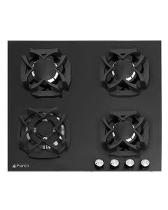 Plaque De Cuisson Encastrable FRANCO 385BF 4Feux 60 cm - Noir
