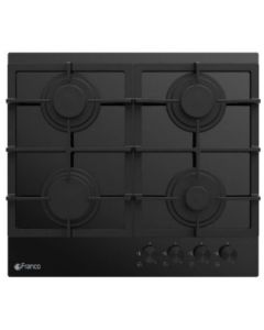 Table De Cuisson Encastrable FRANCO 444-BF 4Feux 60cm - Noir