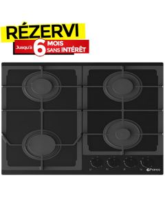 Plaque De Cuisson Encastrable FRANCO 445-BF 4Feux 60cm - Noir