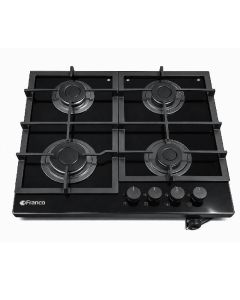 Plaque de Cuisson Encastrable FRANCO 4 Feux 60cm - Noir(447-IF)