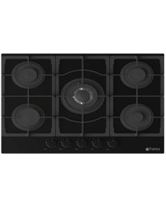 Table De Cuisson Encastrable FRANCO 454-BF 5Feux 70 cm - Noir