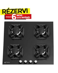 Plaque De Cuisson Encastrable FRANCO FR-365-BF 4Feux - Noir