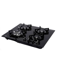 Plaque De Cuisson Encastrable GALAXY NATUREL Q4050F-FONTE 4 Feux - Noir