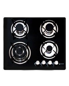 Plaque De Cuisson Encastrable STARONE ST-G624 4 Feux - Noir