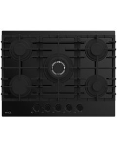 Plaque de Cuisson FOCUS Encastrable 5 Foyers 70cm - Noir