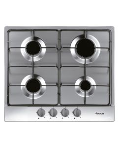 Plaque de Cuisson FOCUS F401X 4 Feux 60 cm Inox