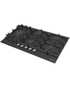 Plaque de Cuisson FRANCO 5 Feux 90 cm - Noir(458-BF)