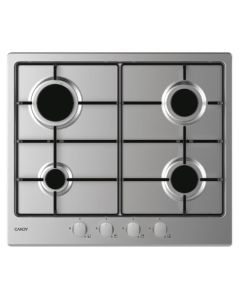 Plaque de Cuisson Gaz Candy CHW6BRX – 4 Foyers – 4000W Inox