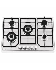 Plaque de Cuisson Gaz LEXICAL LGS-2854 5 Foyers Inox
