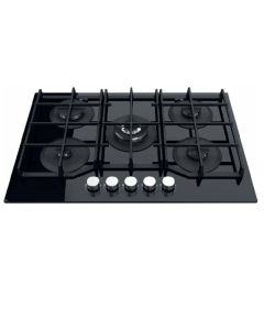 Plaque de Cuisson Encastrable ARISTON AGS-72F-BK 5 Feux 75cm - Noir