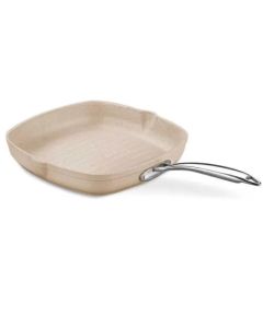 Poêle Grill En Granite KORKMAZ 28 x 28 CM - Beige