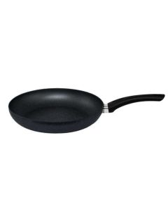 Poêle Haute COOK'ART 28cm En Granite - Noir