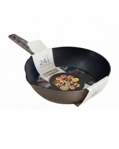 Poêle Wok Antiadhésive Baroly 24 cm Marron Soft Touch