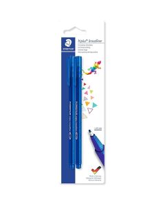 Pochette de 2 stylo STAEDTLER Bleu 