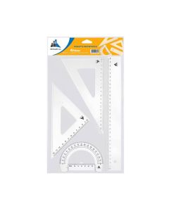 Pochette Géometrique OFFICEPLAST 4 Piéces GM (2400802)