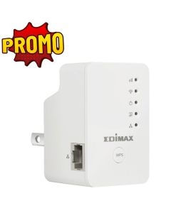 Point d'accès EDIMAX WiFi N 300Mbps - Blanc (EDEW-7438RPN)