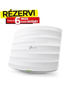 Point d'accès TP-LINK EAP225 V1 WiFi Mesh bi-bande AC1350 PoE Gigabit - Plafonnier