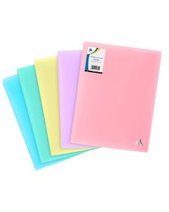 Protège-Documents OFFICEPLAST 60 Vues Couleurs Pastel