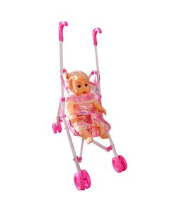Poupée Avec Poussette Pour Fille JOU1-79