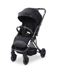 Poussette Bébé KIDILO Pliable Allongée - Noir(6521-NOIR)