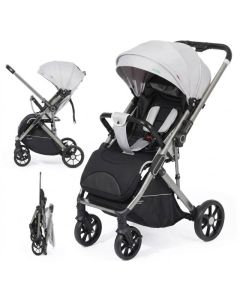 Poussette Bébé KIDILO Z8 - Gris