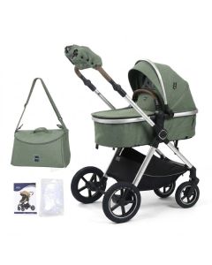 Poussette Landau KIDILO H2X Avec Sac Maman - Vert
