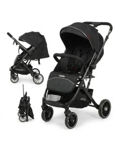 Poussette Valise KIDILO Réversible & Pliable - (535-NOIR)