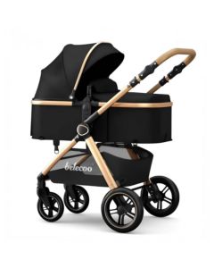 Poussette Landau BELECOO X1-D - Noir