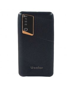 Power Bank Filaire UEELR 10000 mAh avec Afficheur - Noir (3X-NOIR)