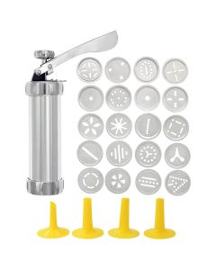 Presse À Biscuits Avec Accessoires - Chrome