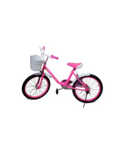 Vélo Enfant Princesse Coeboy 20' - Rose