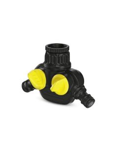Prise de Robinet Kärcher 2.645-199.0 Avec 2 sorties d’eau