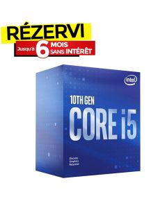 Processeur (CPU) Intel Core i5-10400F BOX LGA 1200