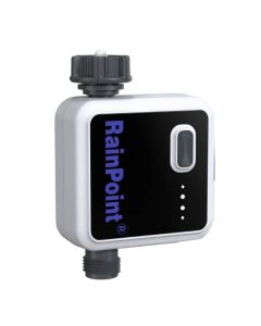 Programmateur D'arrosage WiFi Rainpoint Avec Hub - Contrôle Par App, Entrée Laiton, Mode Pluie, Plusieurs Programmes - Pour Tuyau D'arrosage
