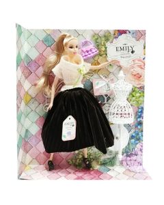 Poupée Élégance EMILY Aves Accessoires Pour Filles