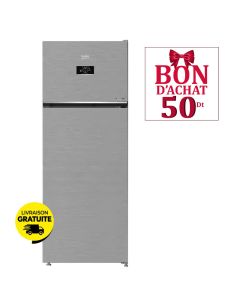 Réfrigérateur Beko RDNG551M20TSX - 406L NoFrost Silver