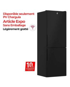 Réfrigérateur Combiné HOOVER HOCE4T618EB 341 Litres NoFrost - Noir