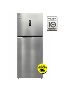Réfrigérateur LG GL-B452PFBQ 461L NoFrost Inverter - Silver
