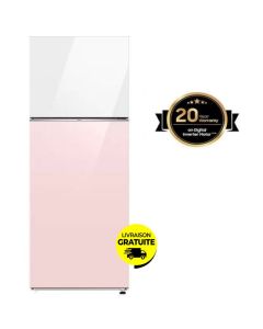 Réfrigérateur SAMSUNG RT47CB66448CEL 460 Litres NoFrost - Rose&Blanc