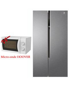 Réfrigérateur Side By Side HOOVER HHSF918F1XK 500L NoFrost