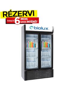Réfrigérateur Vitrine BIOLUX MVR65V - Noir